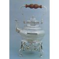 Antique London Stirling Silver 1700s Tea Kettle...