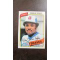 1980 Topps Charlie Spikes Atlanta Braves Card #294
