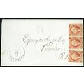 R3c, Revenue Stamps Used As Postage on Cover - ...