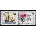Croatia 1992 SG 195-6 Used - Europa/CEPT (G-153...