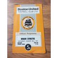 1971/72 Boston United vs Wigan Athletic - North...