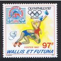 Wallis and Futuna 'Olympphilex 87' Ovpt 1987 MN...