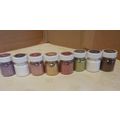 8 x 20ml Pots of Hunkydory Diamond Sparkle Glit...