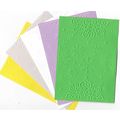 A6 Embossed Paper. 10 Sheets. Snowflakes. Cardm...