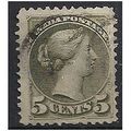 Canada 1888 SG85 5c Olive-Green Very Fine Used ..