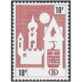 Belgium Epm Mi 385: 10 Fr. grey-red/black Railw...
