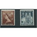 cook islands stamps sg160 coronation set hm