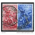 1954 Michel 917/918 - #2 fine used (o)