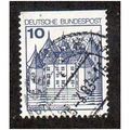GER 1977 10pf 'CASTLES (EX BOOKLET)' FINE USED ...