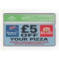 PHONE CARD - BT - PERFECT PIZZA - 50 UNITS