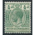 Solomon Islands 1914 SG22 1/2d Green "POSTAGE R...