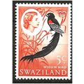 Swaziland 1962 SG96 5c Black, Red & Orange-Red ...