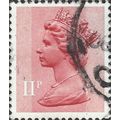 GB, Queen Elizabeth Machin, pastel red 1976, 11p