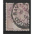 JAMAICA 1889 1d PURPLE & MAUVE SG 27 FINE USED#2