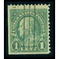 Used 632 1c Benjamin Franklin Very Fine BPS M08620