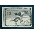 RW21 $2 Red-Necked Ducks Almost Very Fine MLH C...