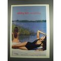 1984 Robby Len Swimsuit Ad - Or Nothing