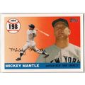2006 Topps Mickey Mantle Home Run History baseb...