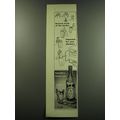 1949 Black Horse Ale Ad - Brewed north of the b...