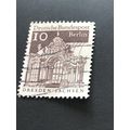 Briefmarke Berlin 10 Pfennig 1967 Michel 272 ge...