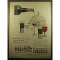 1959 Hiram Walker Cordials Ad - Any meal become...
