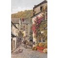 Salmon postcard 2948 : High Street, Clovelly