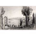 GOLDEN HORN, FROM THE CEMETERY OF EYOUB 1837 Wi...