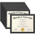 Icona Bay 8.5X11 Certificate Frames - Black, 12...