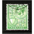 MALTA 1926 SG158 1/2d YELLOW GREEN FINE USED