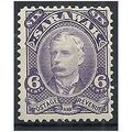 Sarawak 1895 SG30 6c Violet Mounted Mint . .