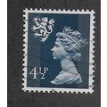 SCOTLAND 4.5P 'GREY BLUE' (S19) FINE USED (EBID...