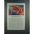 1943 Travelers Insurance Ad w/ Australian Sea Horse