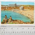 1981 postcard Golden Bay, Malta