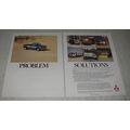 1990 Mitsubishi FUSO FE and 4WD FG Trucks Ad - Problem Solutions