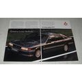 1990 Mitsubishi Galant Ad - Created as living hardware