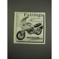 1990 Pichler Uni-4 Fairing Ad - Fairings for mo...