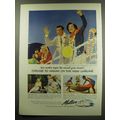 1949 Matson Cruise Ad - Your vacation begins th...