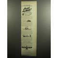 1951 American President Lines Cruise Ad - How many people do you know Who have