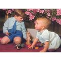 Prince Andrew Edward Playing with Rattle Toy Fo...
