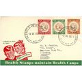 New Zealand Cover 1955 - SG 742-744 - Health St...