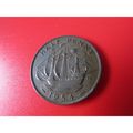 1954 QUEEN ELIZABETH II HALFPENNY FREE POST. R