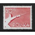 Mi 1006: 60 gr. deep rose red World Youth Fenci...