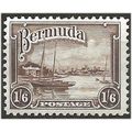 Bermuda 1936 SG106 1/6d Brown Mounted Mint . ..