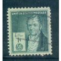 Used 889 1c Eli Whitney Fine Plus C0711