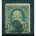 Used 279 1c Benjamin Franklin Fine A05703