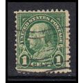 Used 552 1c Benjamin Franklin Barely Clears K4524
