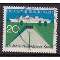 GERMANY 1970 75th ANNIV KIEL CANAL 20pf USED SG...