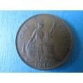 1946 GEORGE VI ONE PENNY FREE POST. (j) AAJ