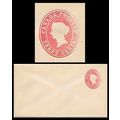 Canada ! #EN6 Postal Envelope MINT Dry Printing...