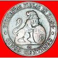 REPUBLIC: SPAIN ★ 5 CENTIMOS 1870 OM! LOW START...